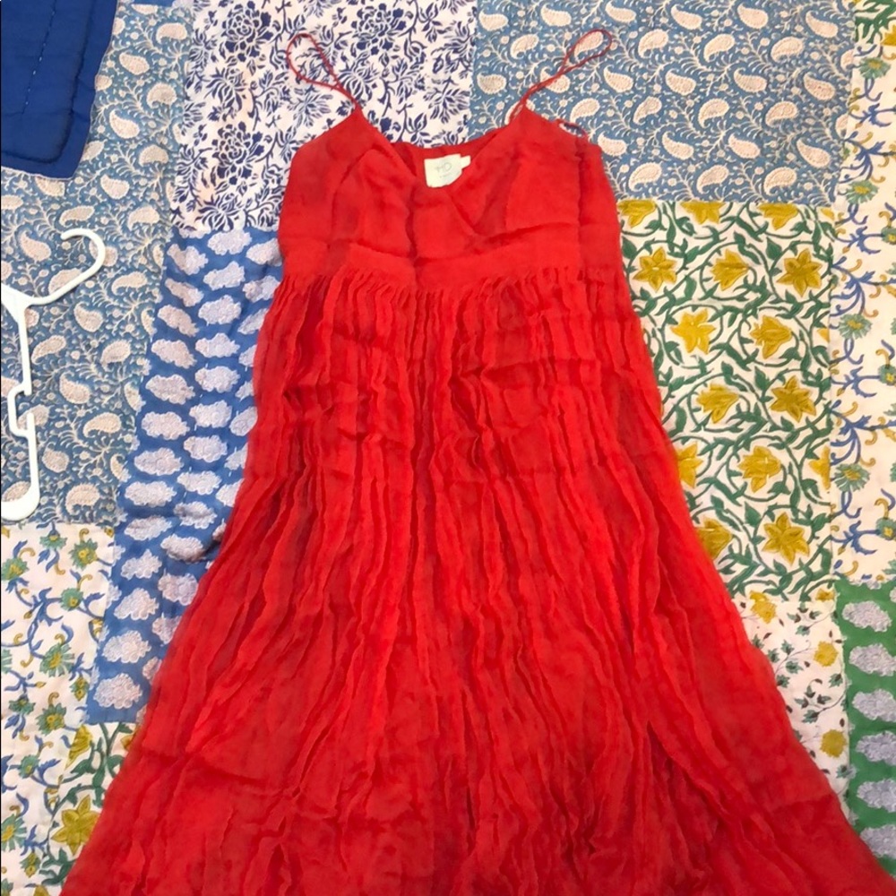 Flowy Red/Coral Dress
